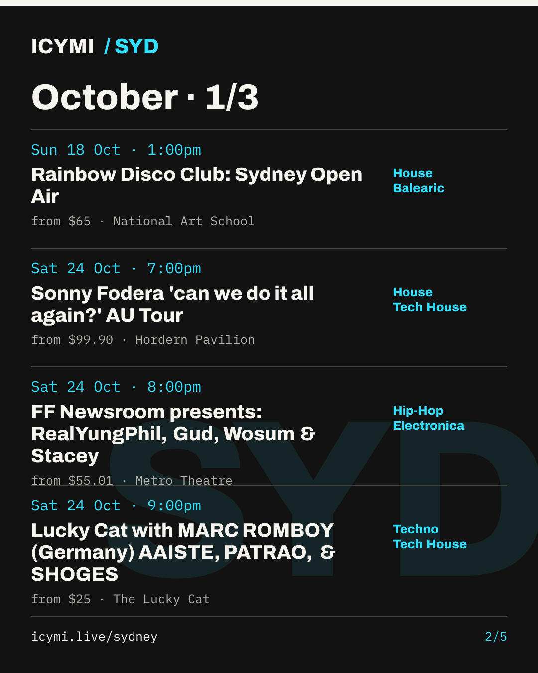 October · 1/4 — image 2 of 6